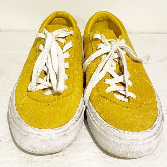 Converse‎ Womens Size 9.5 Yellow RSVP Gallery x One Star Low Top Sneaker - Picture 2 of 7